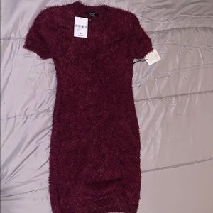 Knit mini dress